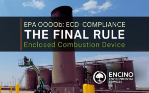 EPA OOOOb ECD Compliance Performance Testing Final Rule