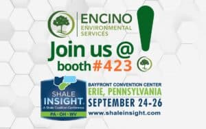 Encino Environmental Services is to exhibit at the Shale Insight 2024 Conference.
