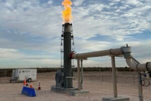 Encino's Flare & ECD Net Heat Value (NHV) Vent Gas Testing Trailer