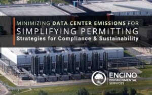 Minimizing Data Center Emissions for Simplifying Permitting Strategies for Compliance & Sustainability