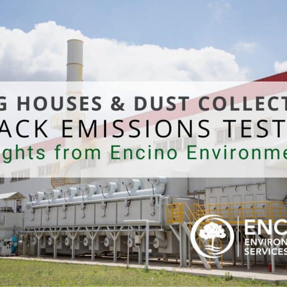 Encino Stack Emissions Testing for Baghouses