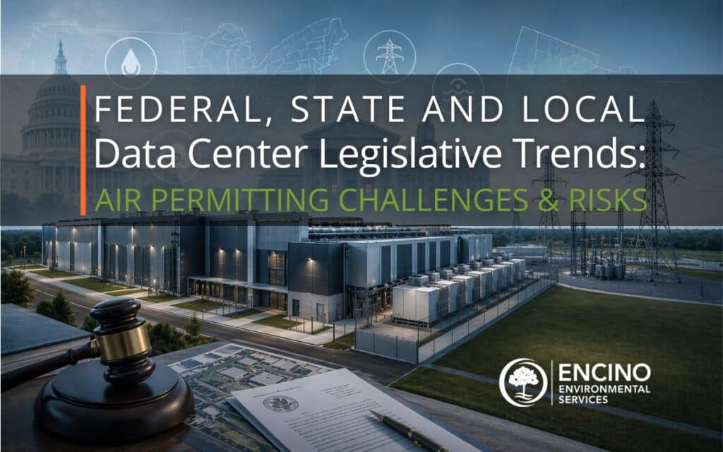 Federal, State and Local Data Center Legislative Trends: Air Permitting Challenges & Risks