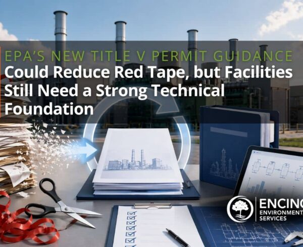 EPAs New Title V Permit Guidance Could Reduce Red Tape, but Facilities Still Need a Strong Technical Foundation