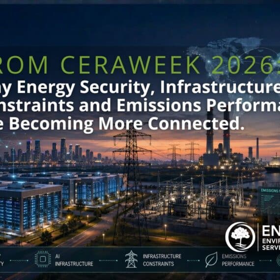 From CERAWEEK 2026: Why Energy Security, Infrastructure Constraints & Emissions Performance are becoming more connected.