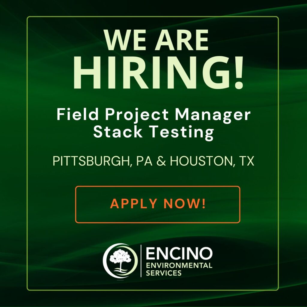 Field Project Manager - Stack Testing - JobPost